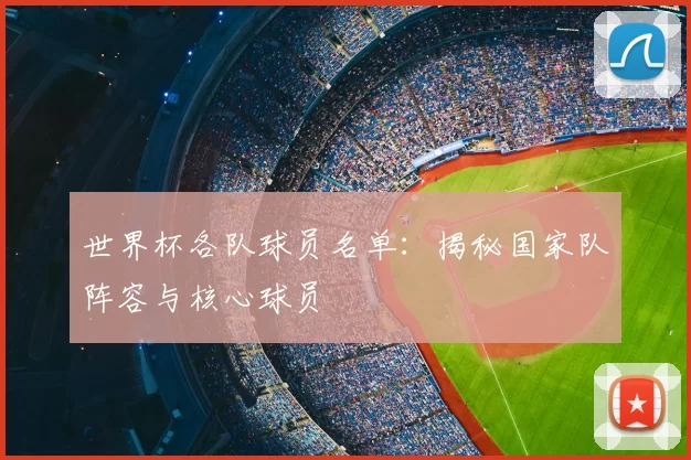 世界杯各队球员名单:揭秘国家队阵容与核心球员