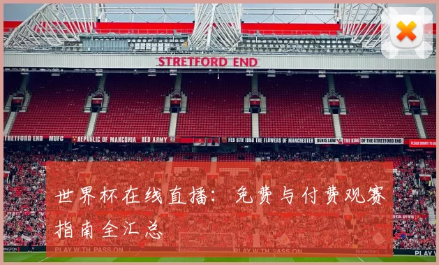 世界杯在线直播：免费与付费观赛指南全汇总